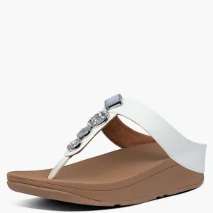 FitFlop Fino White Circle