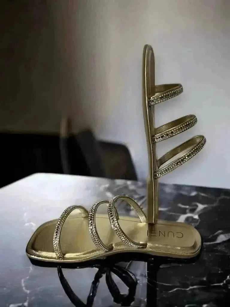 Golden Shimmer Flats