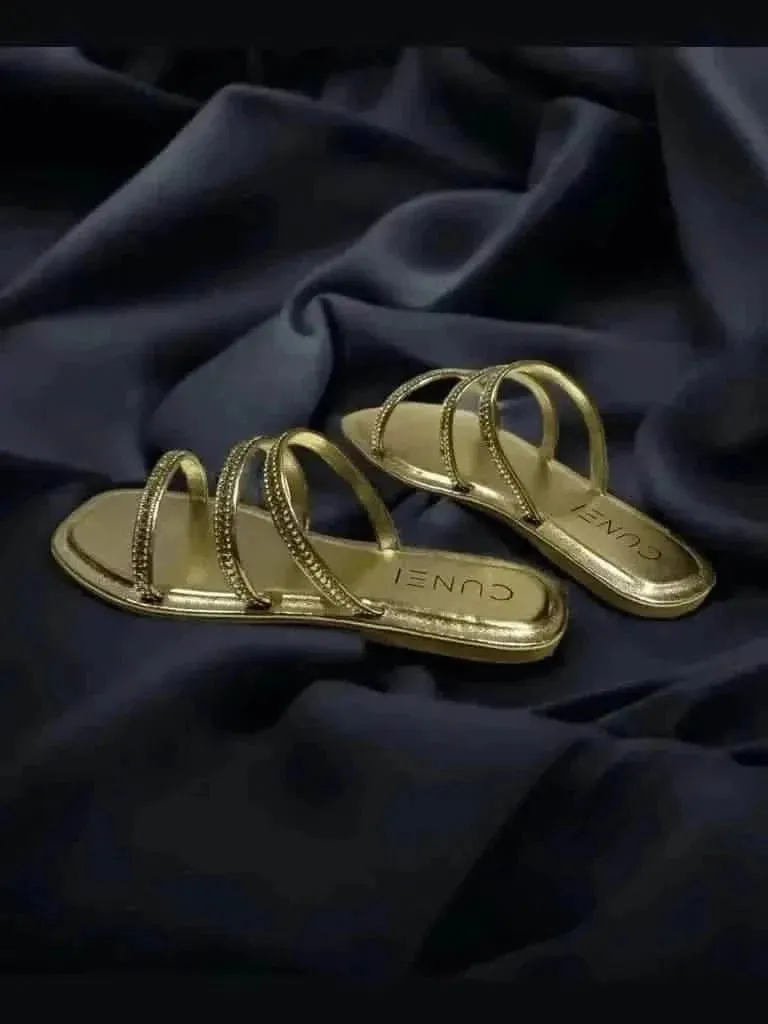 Golden Shimmer Flats