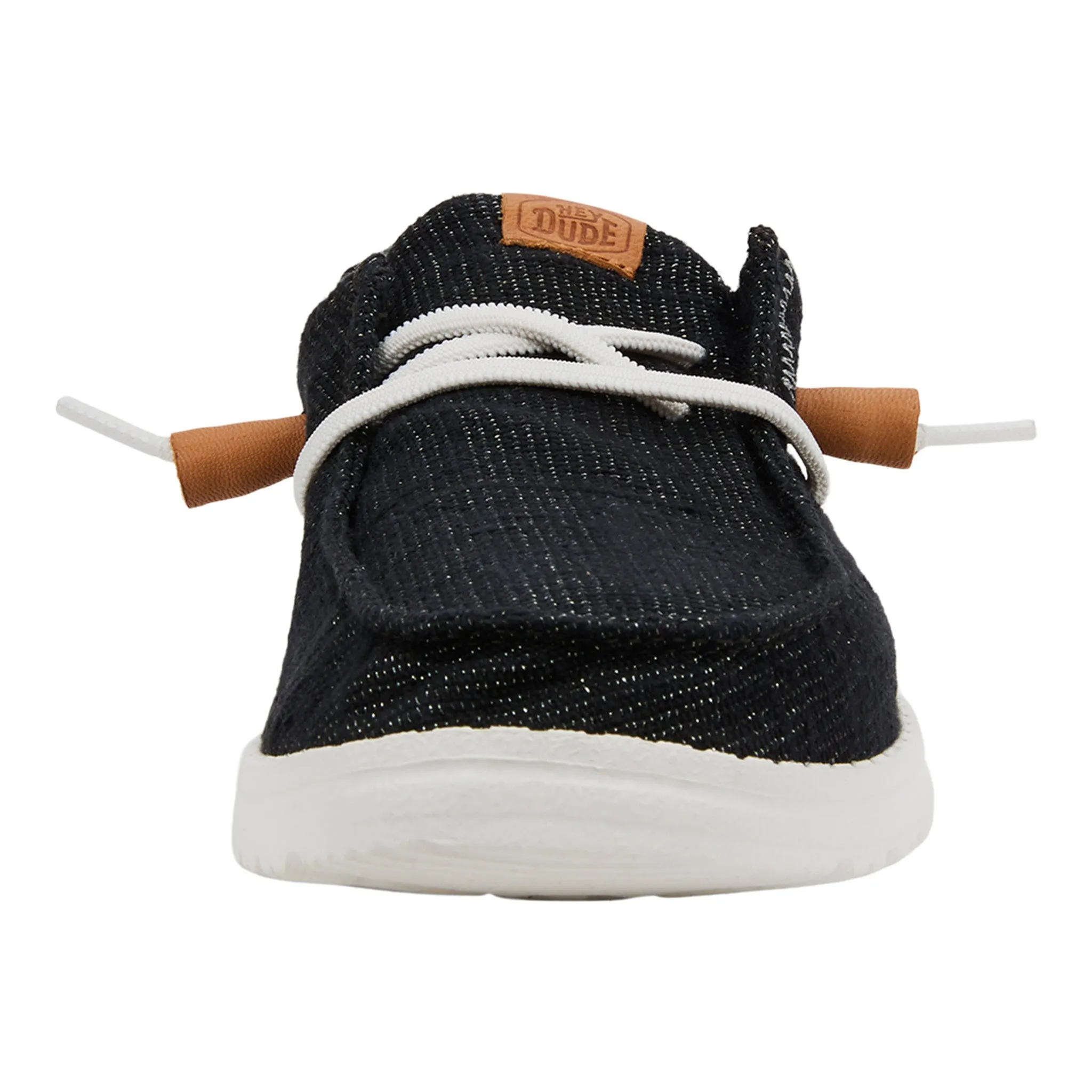Hey Dude Wendy Slub Baja Stripe Black