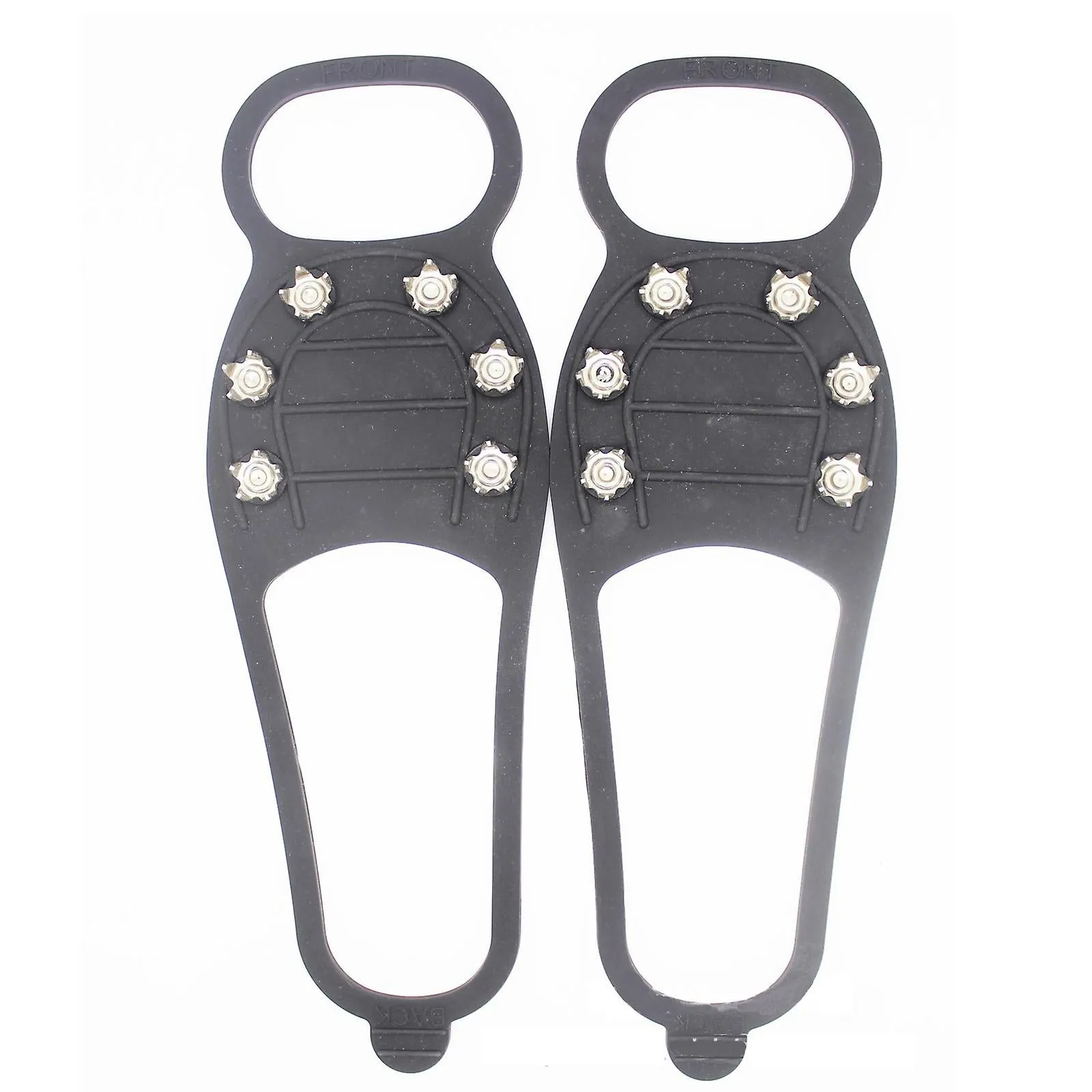 Hiking Poles Ice Snow Grips Traction Cleats Anti-slip For Shoes And Boots