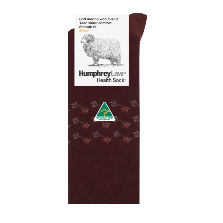 H/L Fine Merino Wool Health Sock® | Erica