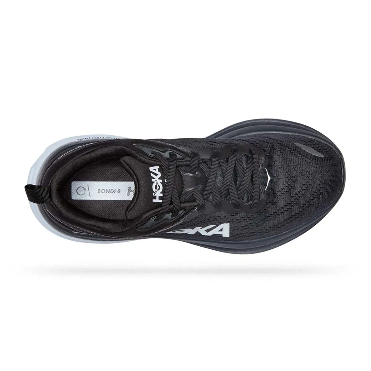 Hoka One One Men's Bondi 8 Black/White