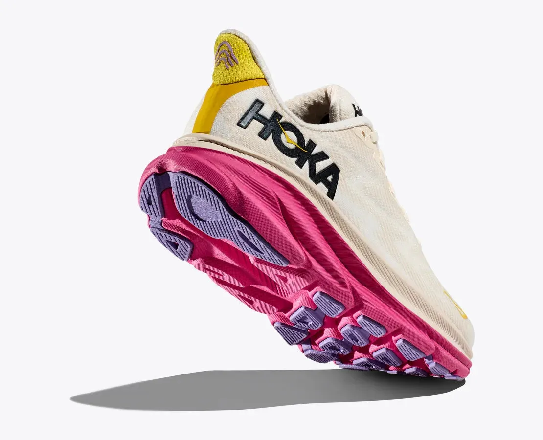 Hoka Womens Clifton 9- Eggnog/ Blanc de Blanc (1127896-EBDB)