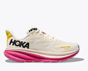 Hoka Womens Clifton 9- Eggnog/ Blanc de Blanc (1127896-EBDB)
