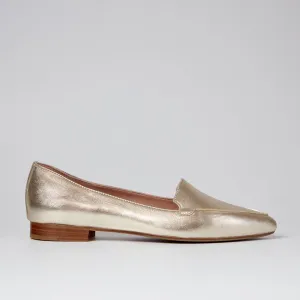 Jasmine pointy toe gold flats