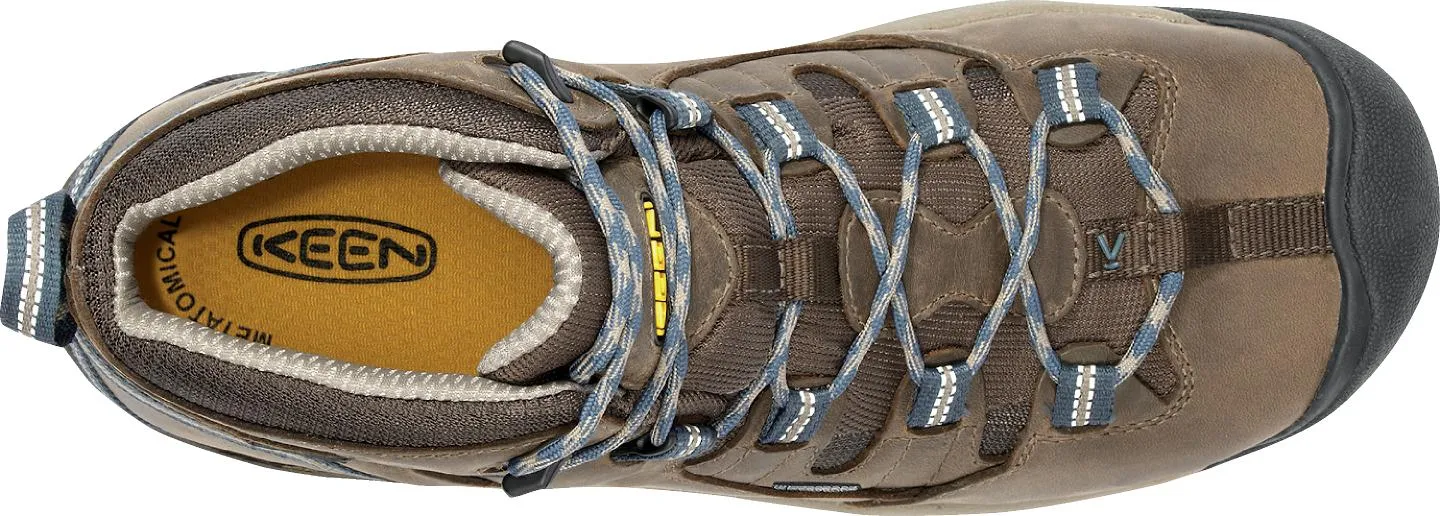 'Keen Utility' Men's Detroit Mid Steel Toe WP Hiker - Cascade Brown