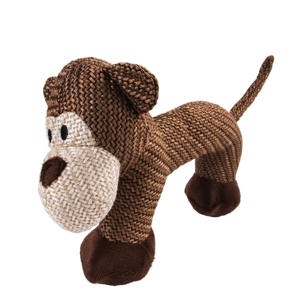 Large Squeaky Stuffed Animals Dog Plush Chew Toys