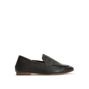 Lindsay Grained chevre goat Coffee brown