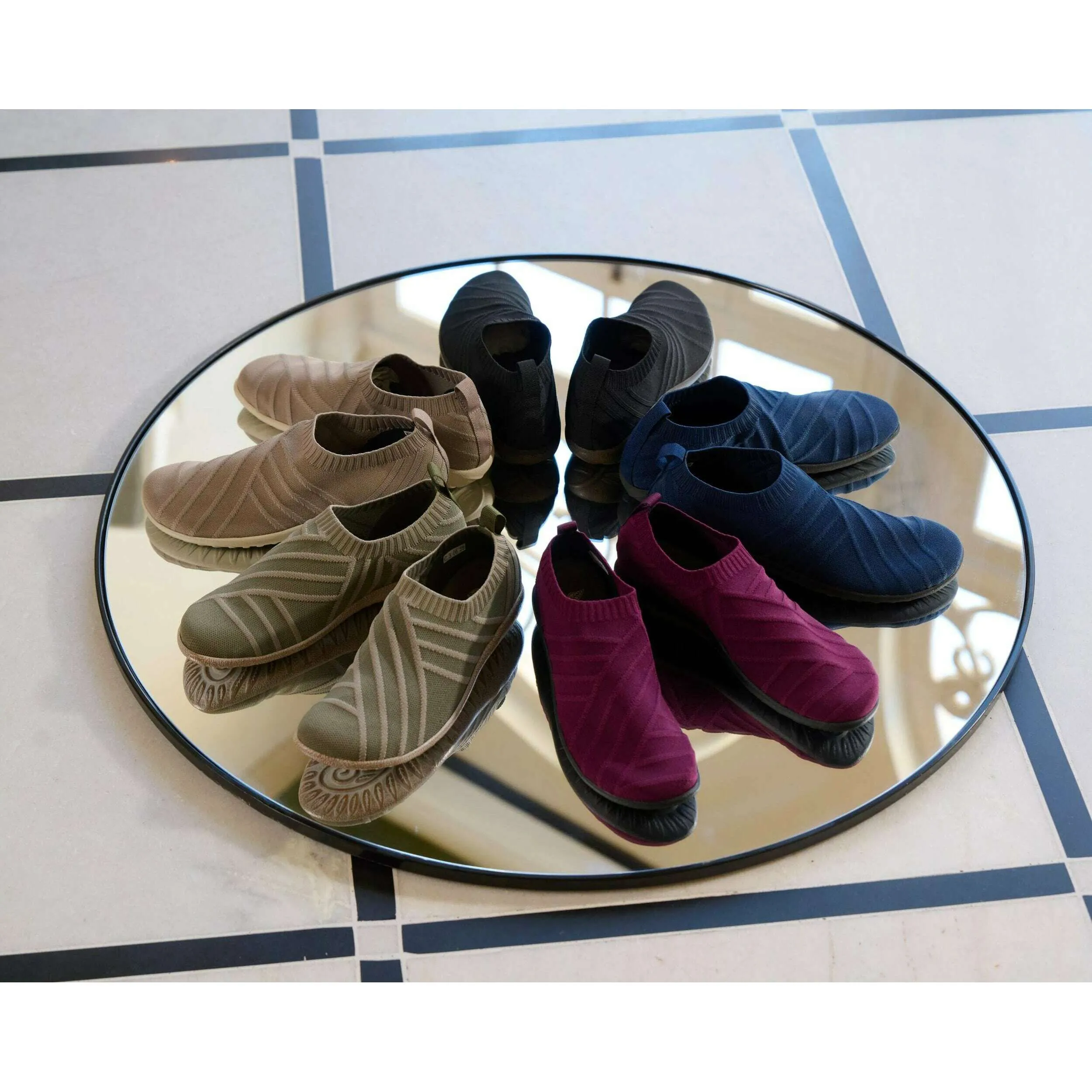 Naot - Okahu - Black, Mauve & Grey