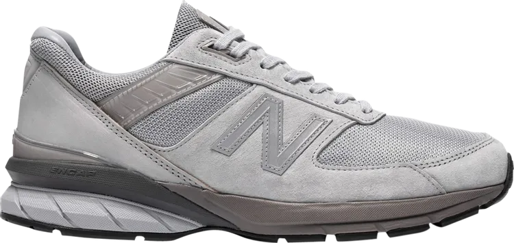 New Balance Haven x 990v5 Made in USA 'Reflective Grey' Sneakers, Gray
