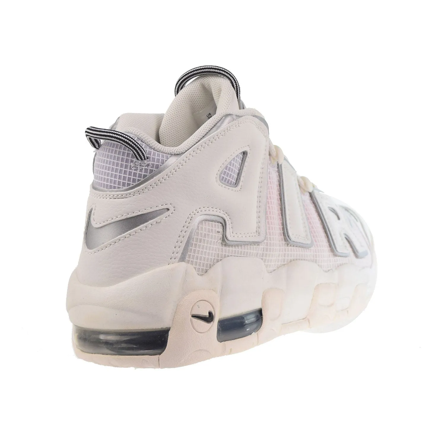 Nike Air More Uptempo Gradient (GS) Big Kids' Shoes White-Pink-Purple
