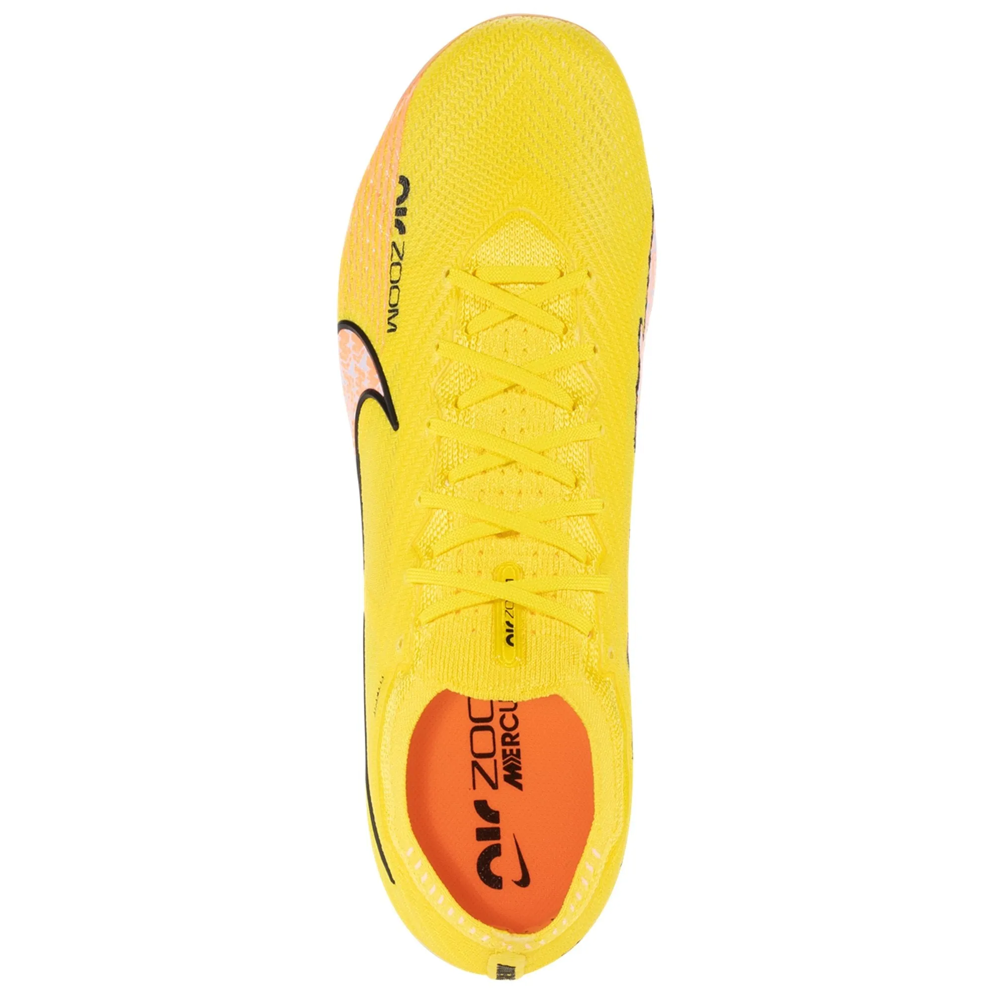 Nike Air Zoom Mercurial Vapor 15 Elite FG Soccer Cleat - Yellow Strike/Black/Coconut Milk/Doll/Purple Pulse/Sunset Glow