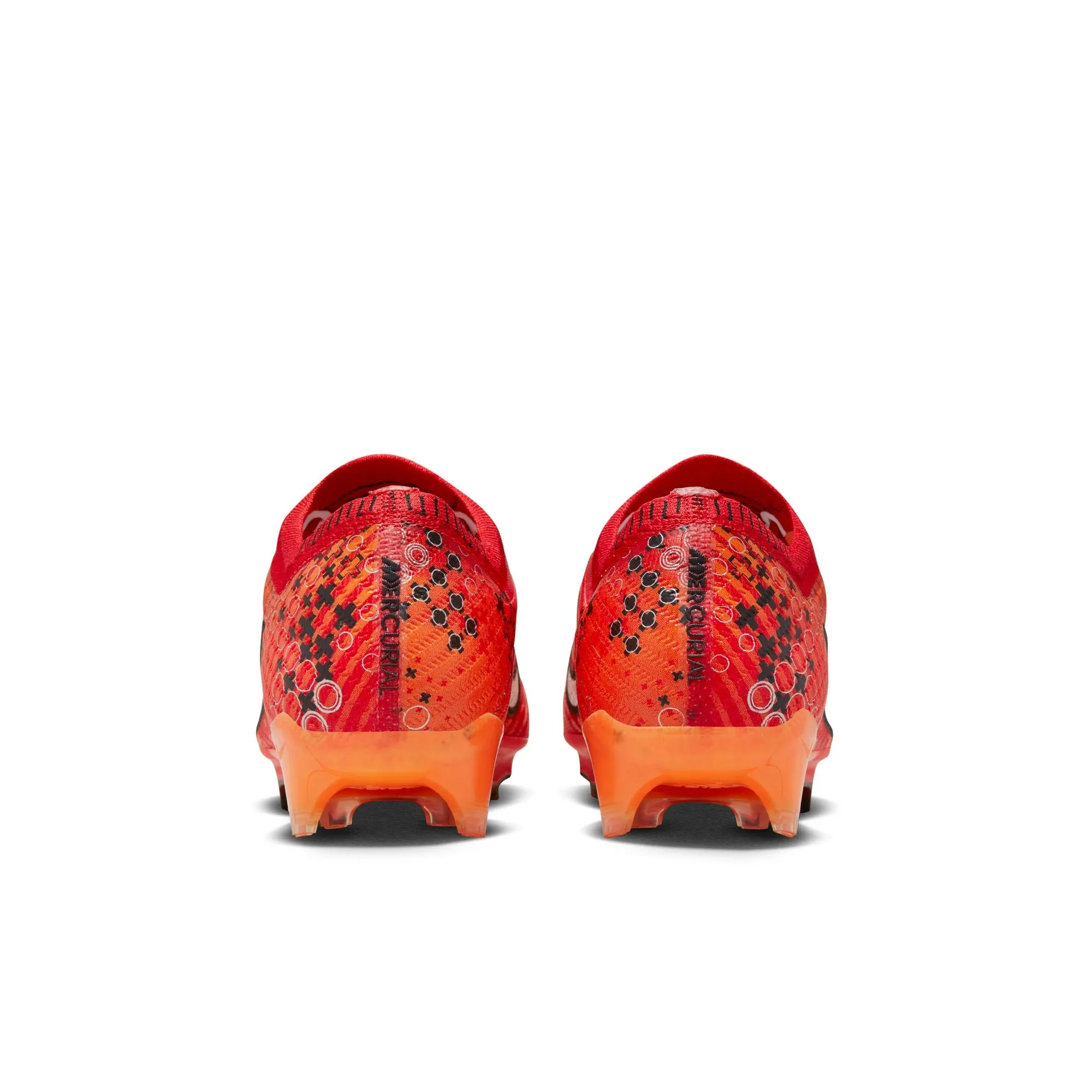 Nike Air Zoom Mercurial Vapor 15 Elite MDS FG Firm Ground Soccer Cleat - Light Crimson/Bright Mandarin/Black/Pale Ivory