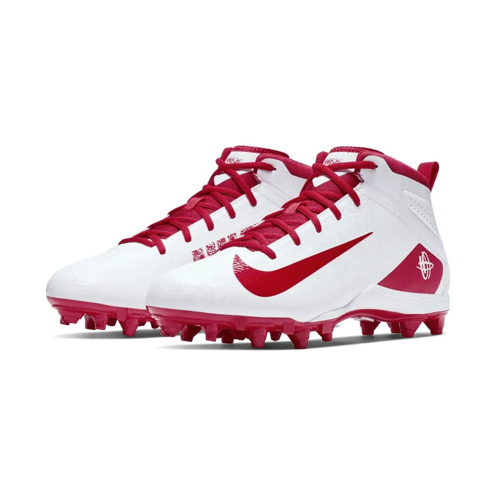 Nike Alpha Huarache 7 Varsity White/Red Lacrosse Cleats