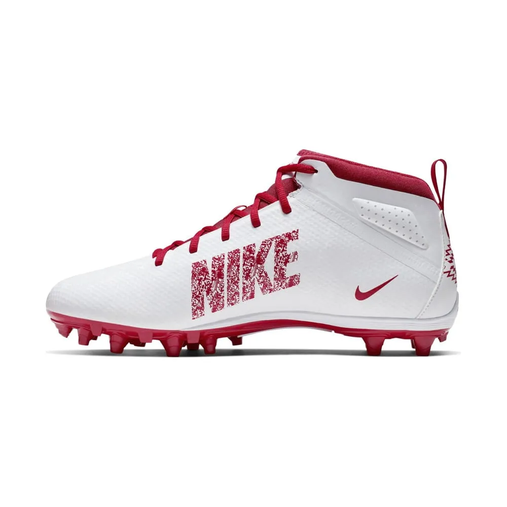 Nike Alpha Huarache 7 Varsity White/Red Lacrosse Cleats