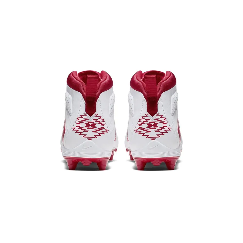 Nike Alpha Huarache 7 Varsity White/Red Lacrosse Cleats