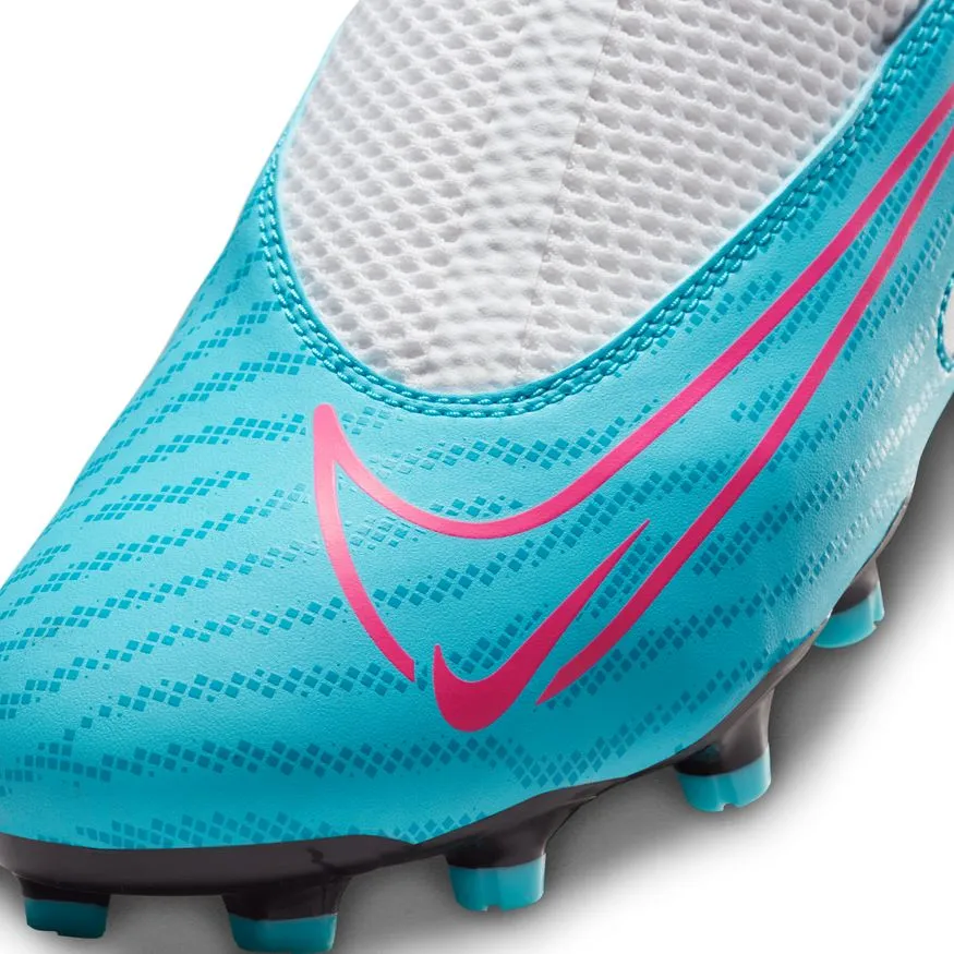 Nike Jr. Phantom GX Academy Dynamic Fit MG-BALTIC BLUE/PINK BLAST-WHITE-LASER BLUE