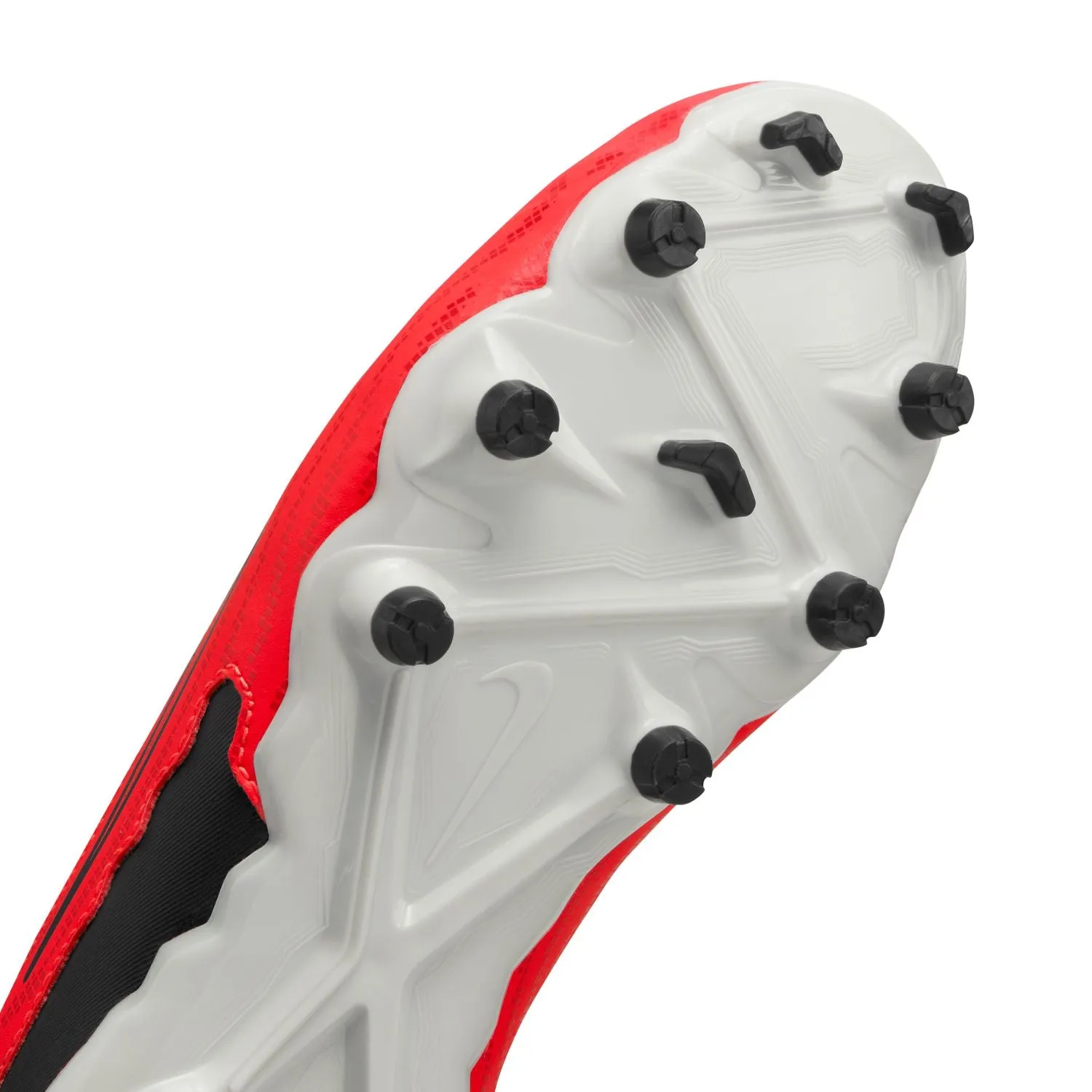 Nike Jr. Phantom GX Academy FG/MG - BRIGHT CRIMSON/BLACK-WHITE