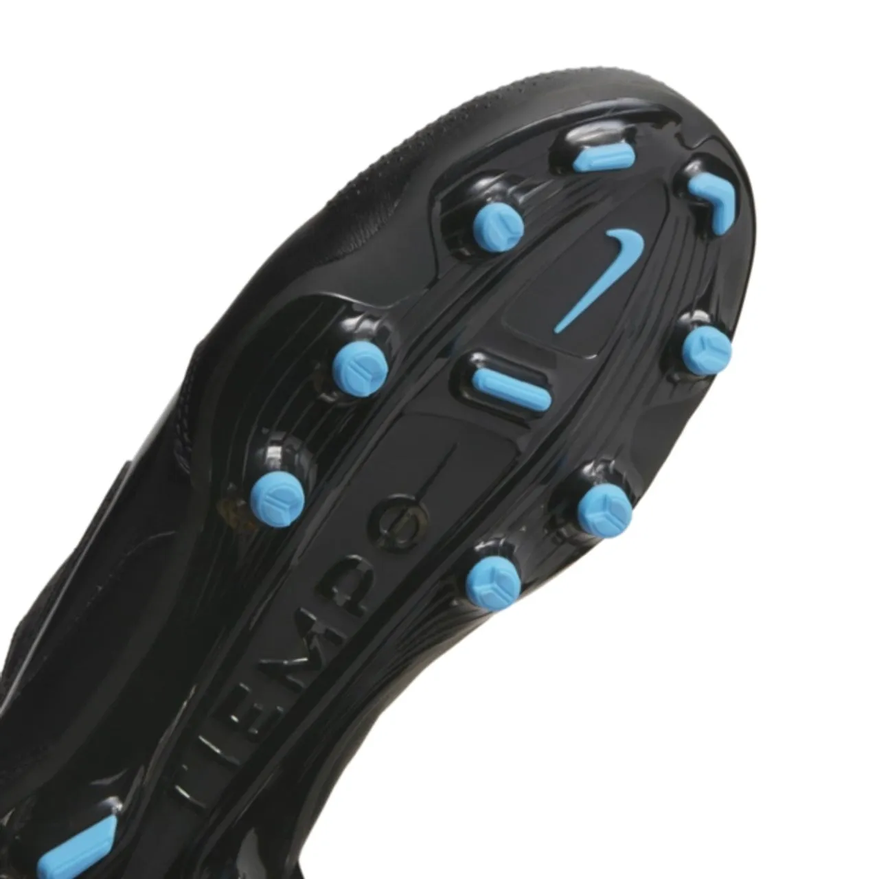 Nike Junior Legend 9 Academy FG/Mg Black/Blue - (DA1333 001) - ACM - R2L17