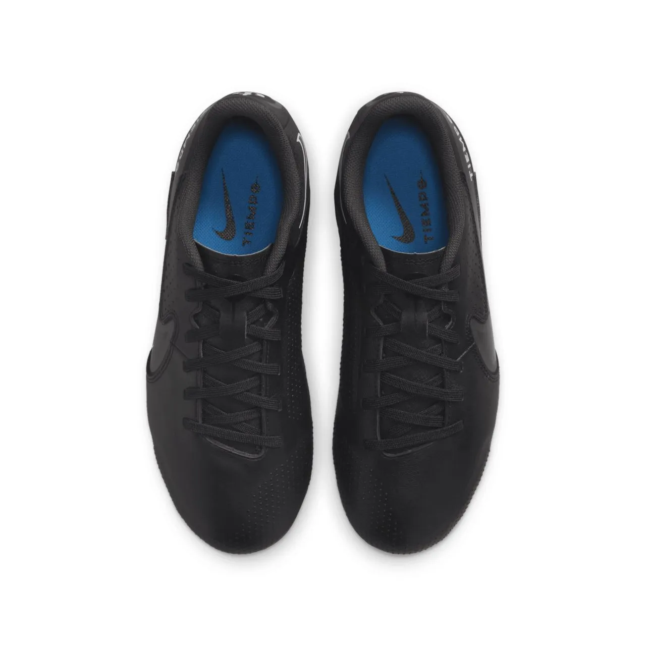 Nike Junior Legend 9 Academy FG/Mg Black/Blue - (DA1333 001) - ACM - R2L17