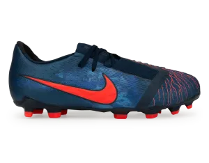 Nike Kids PhantomVNM Elite DF FG Obsidian/White/Black/Racer Blue
