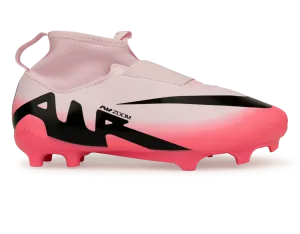 Nike Kids Zoom Mercurial Superfly 9 Academy FG/MG Pink Foam/Black