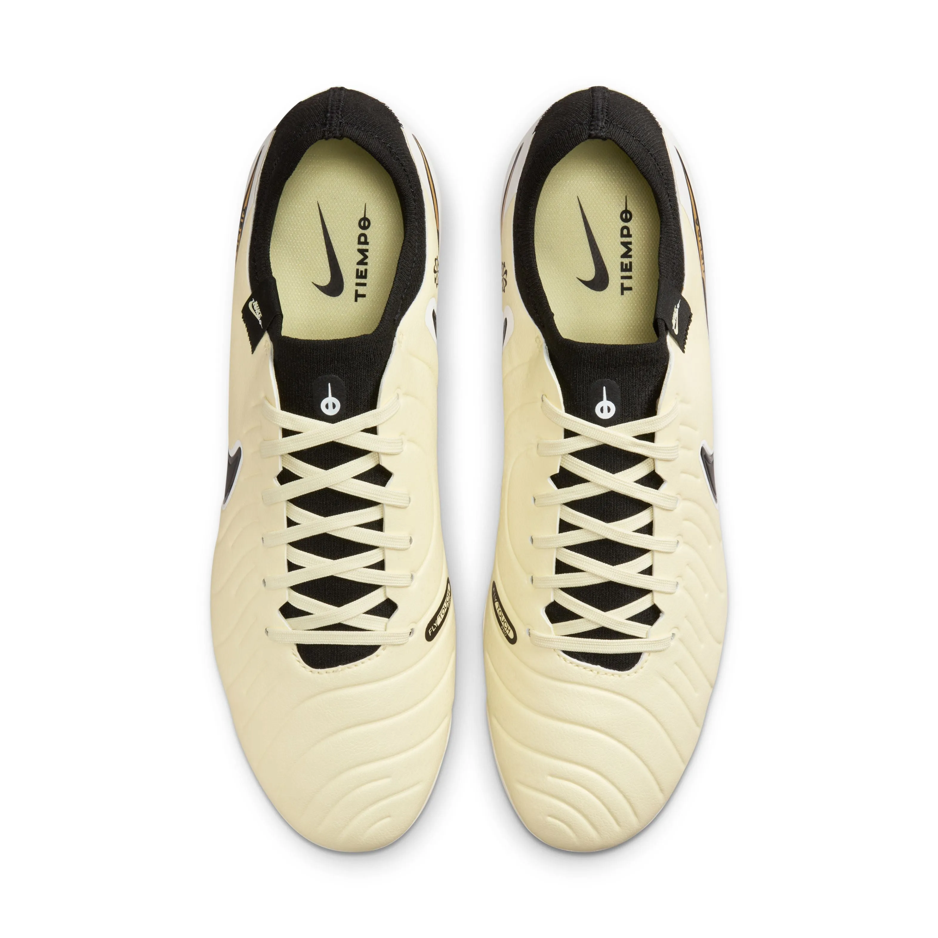 Nike Legend 10 Pro FG- Lemonade/Black- MTLC Gold Coin