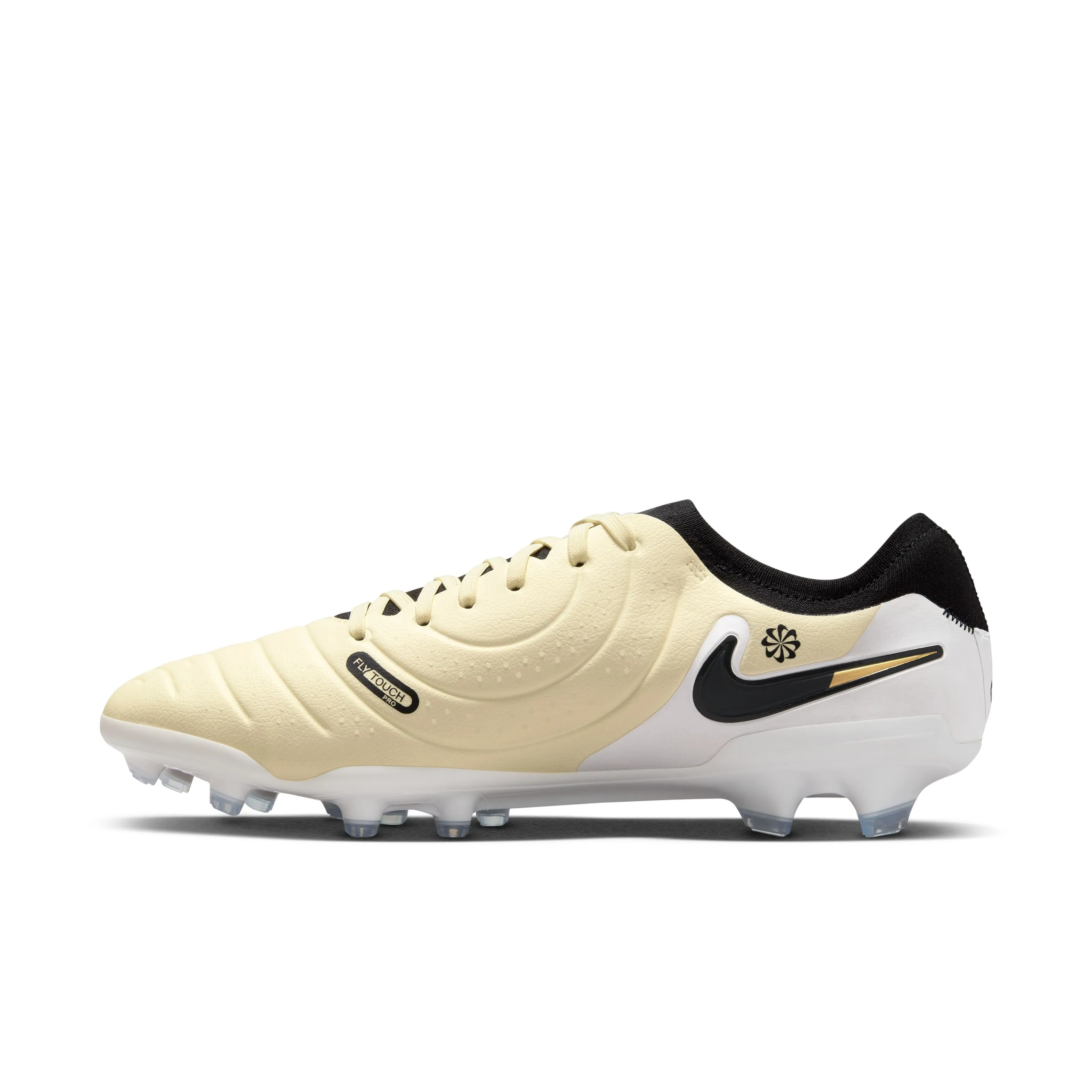 Nike Legend 10 Pro FG- Lemonade/Black- MTLC Gold Coin