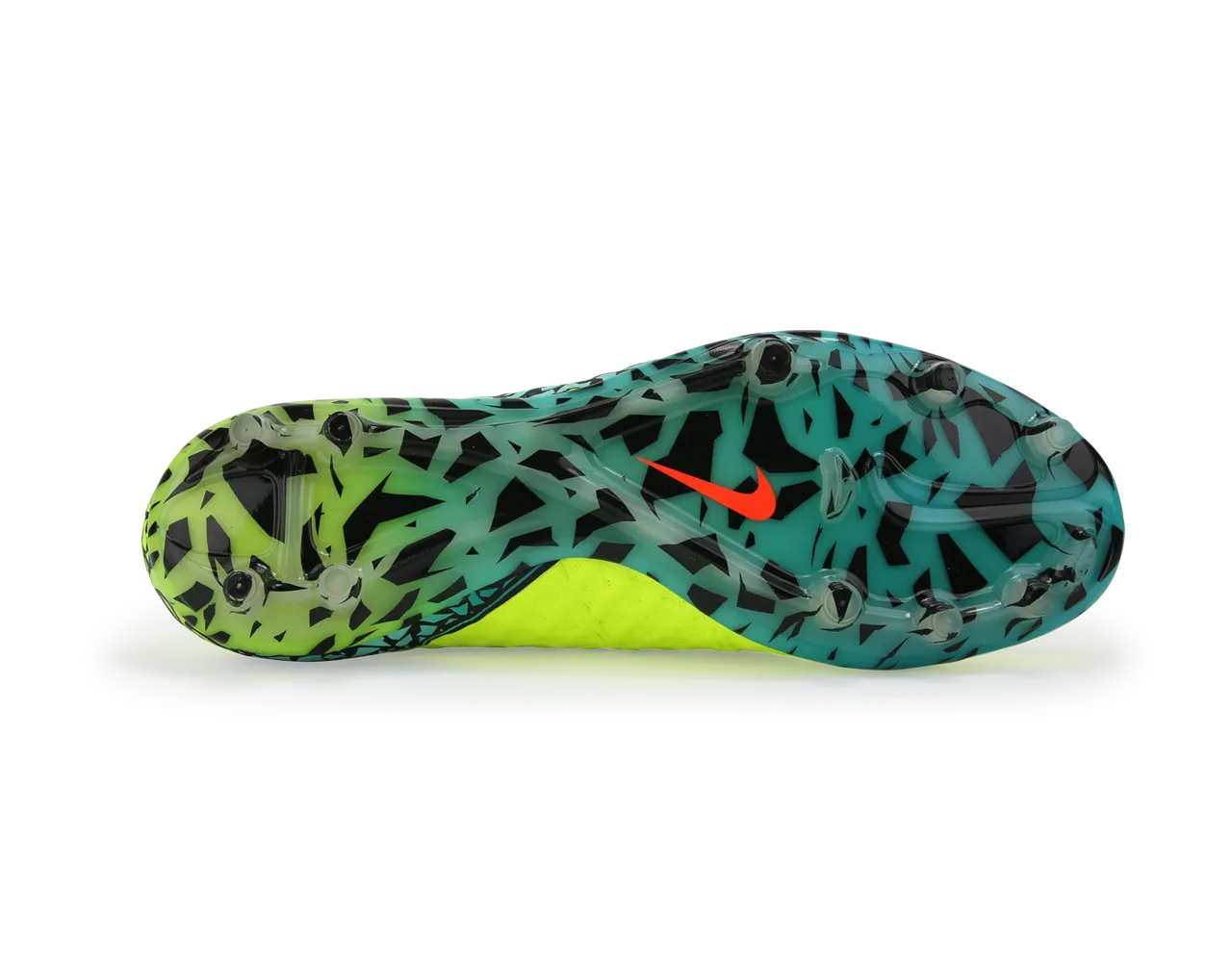 Nike Men's Hypervenom Phantom II FG Volt/Black Hyper/Turquoise Clear Jade