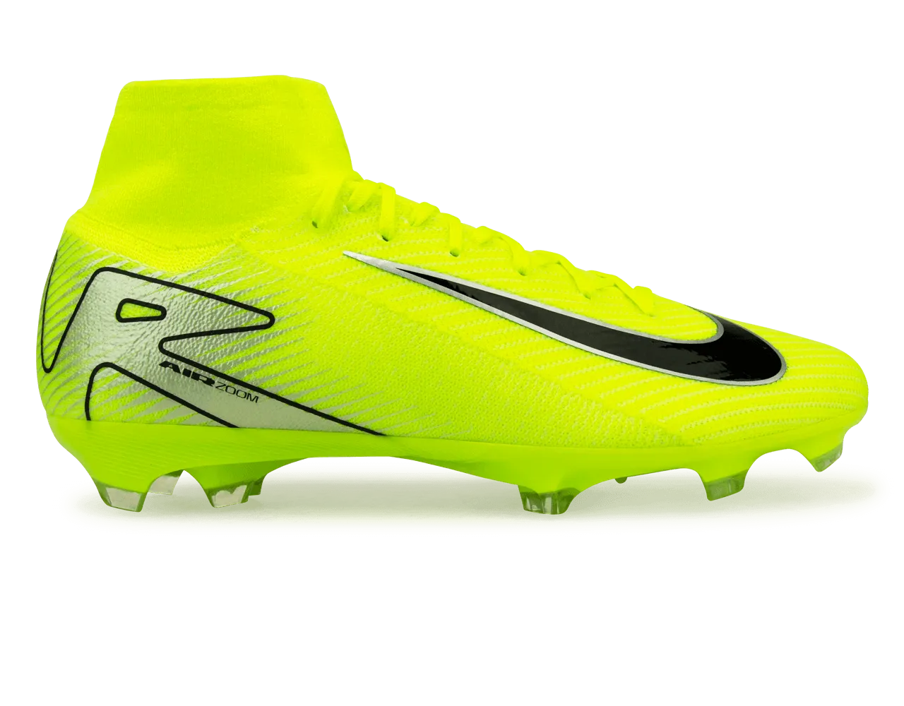Nike Men's Zoom Mercurial Superfly 10 Pro FG Volt/Black