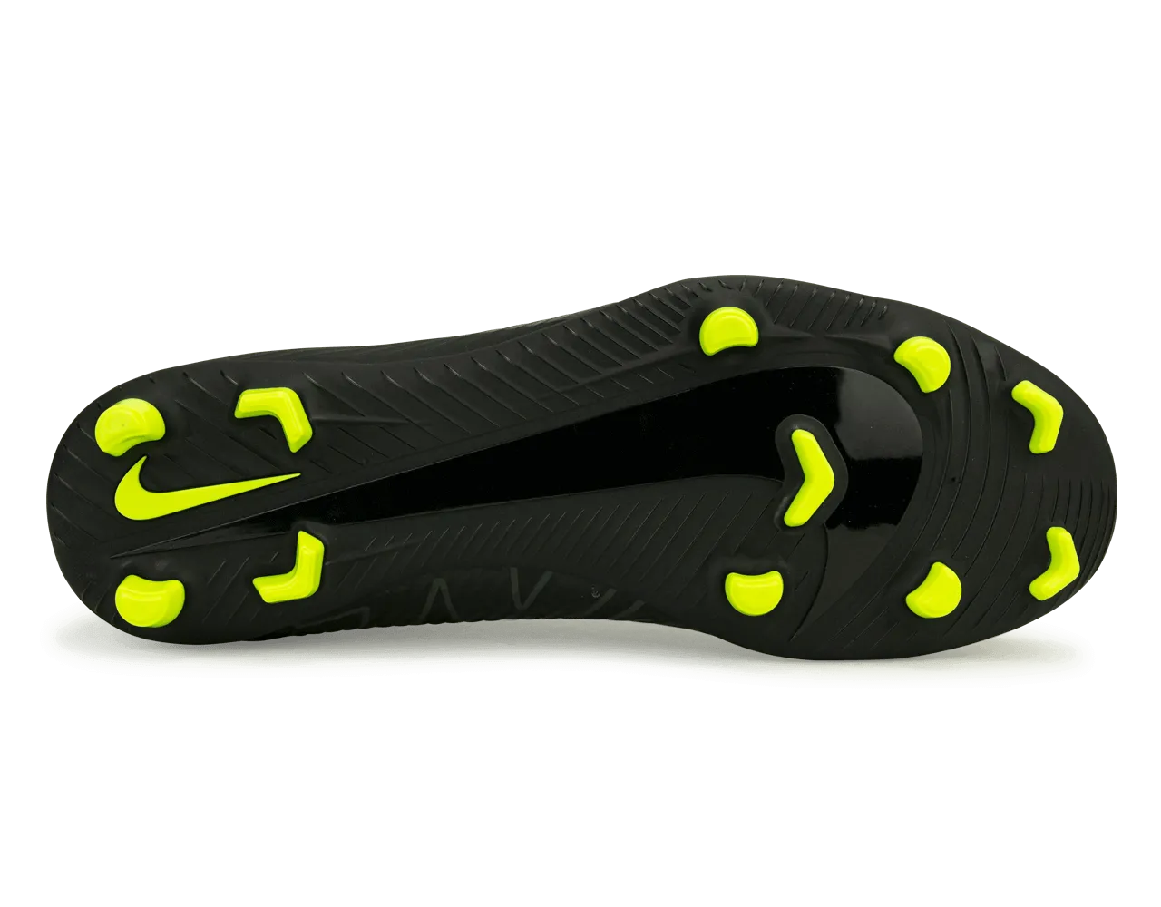 Nike Men's Zoom Mercurial Superfly 9 Club FG/MG Black/Volt