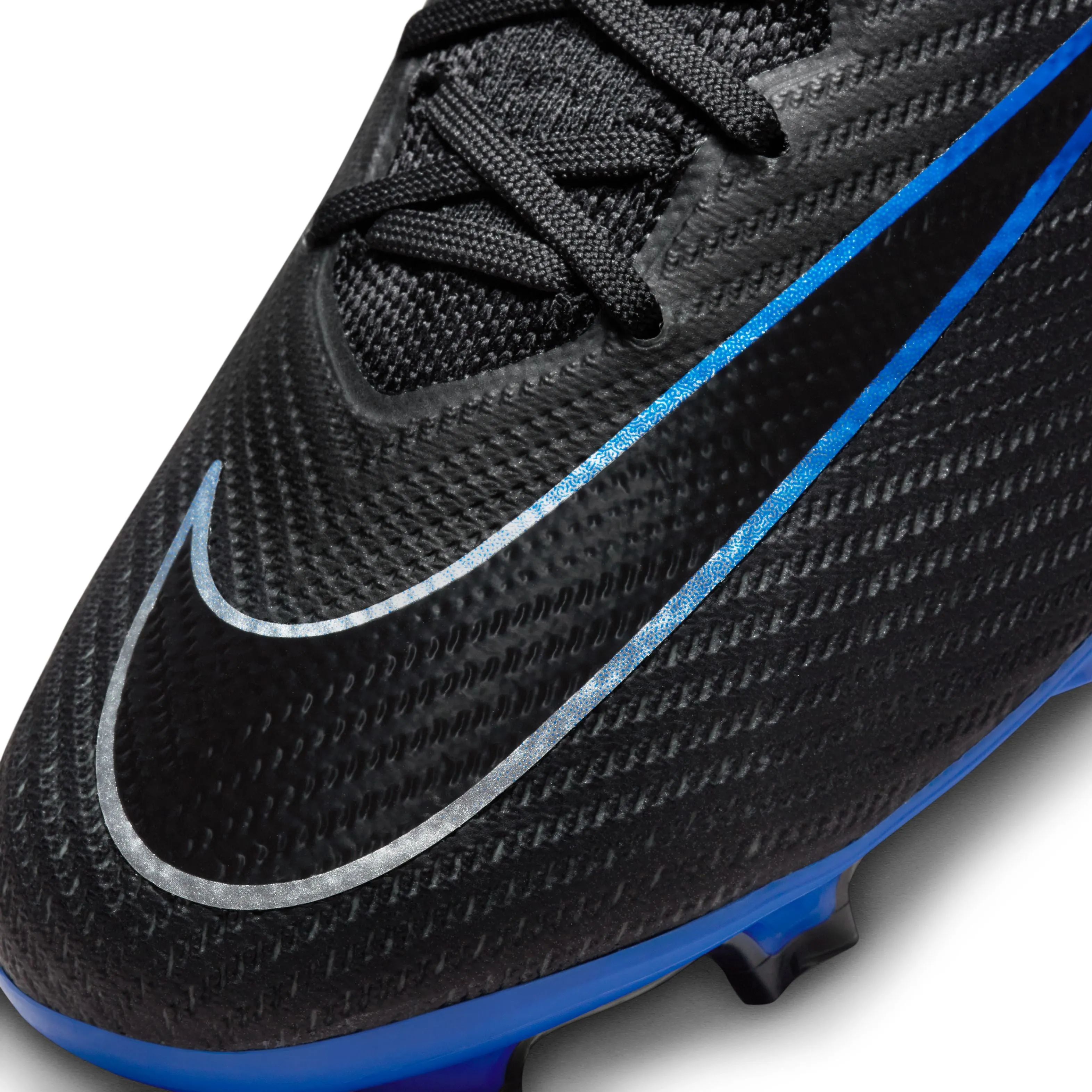 Nike Mercurial Superfly 9 Elite FG-BLACK/CHROME-HYPER ROYAL