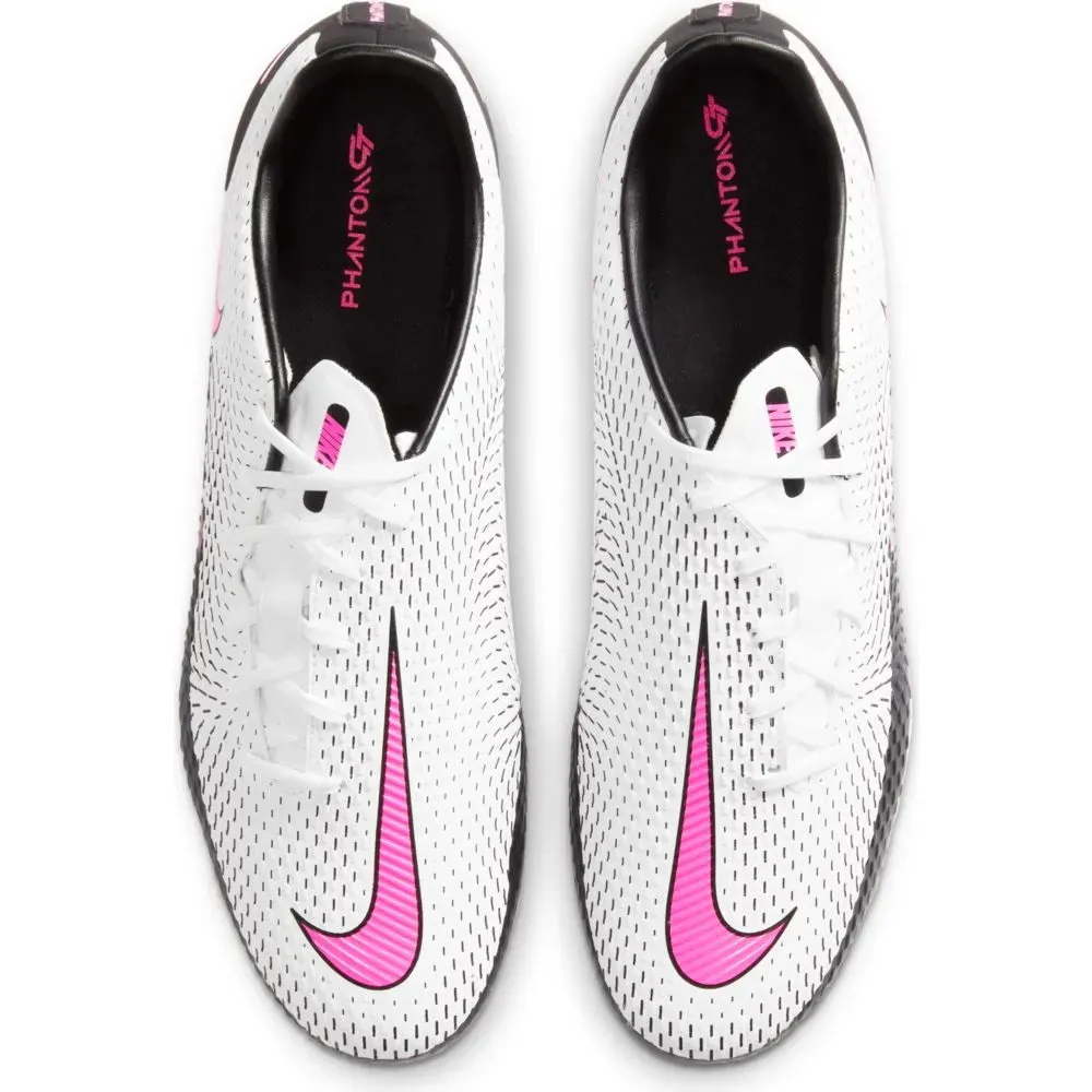 Nike Phantom GT Academy FG-MG - White-Black-Pink
