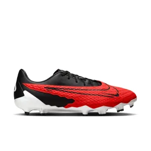 Nike Phantom GX Academy FG Firm Ground Soccer Cleats - Bright Crimson/Black/White
