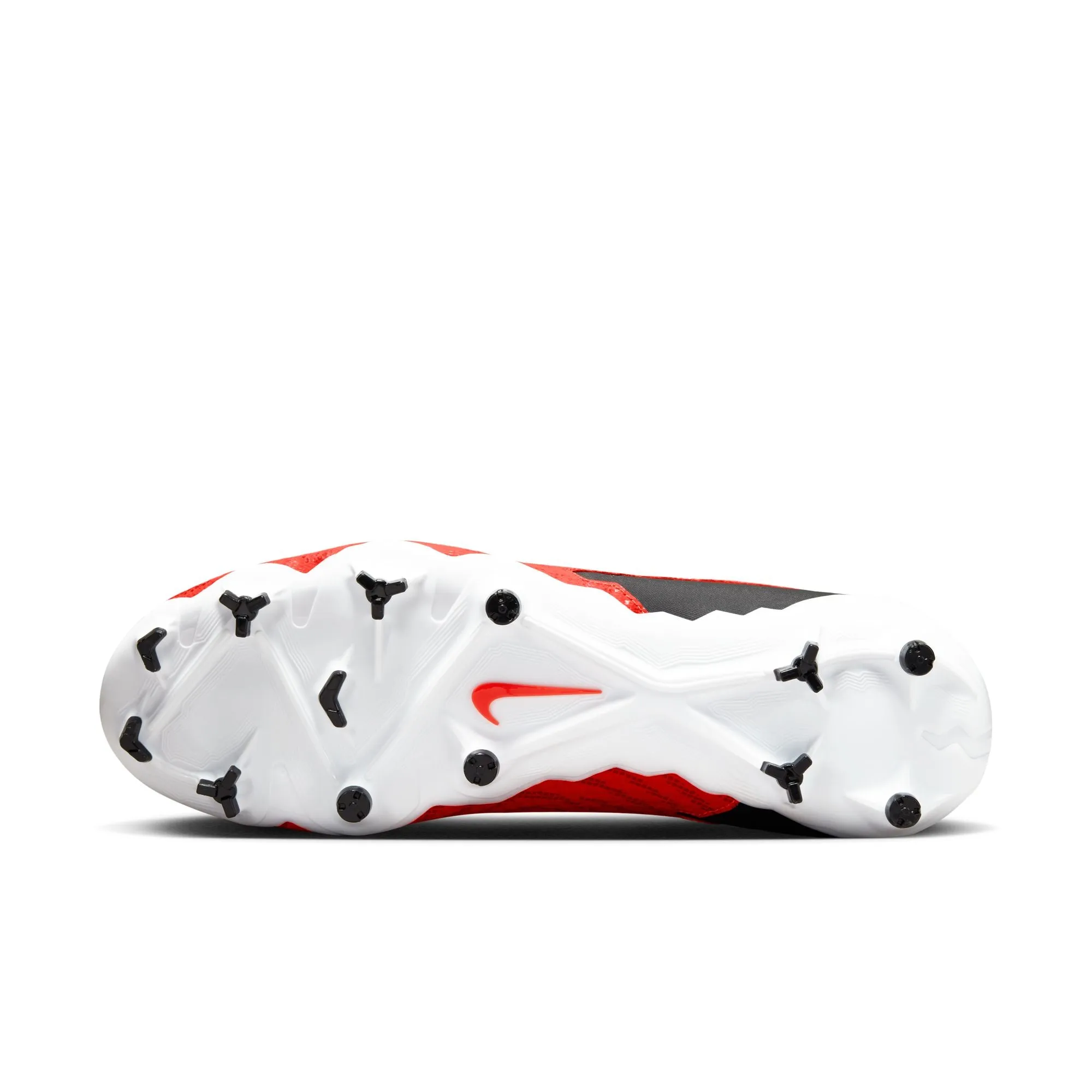 Nike Phantom GX Academy FG Firm Ground Soccer Cleats - Bright Crimson/Black/White