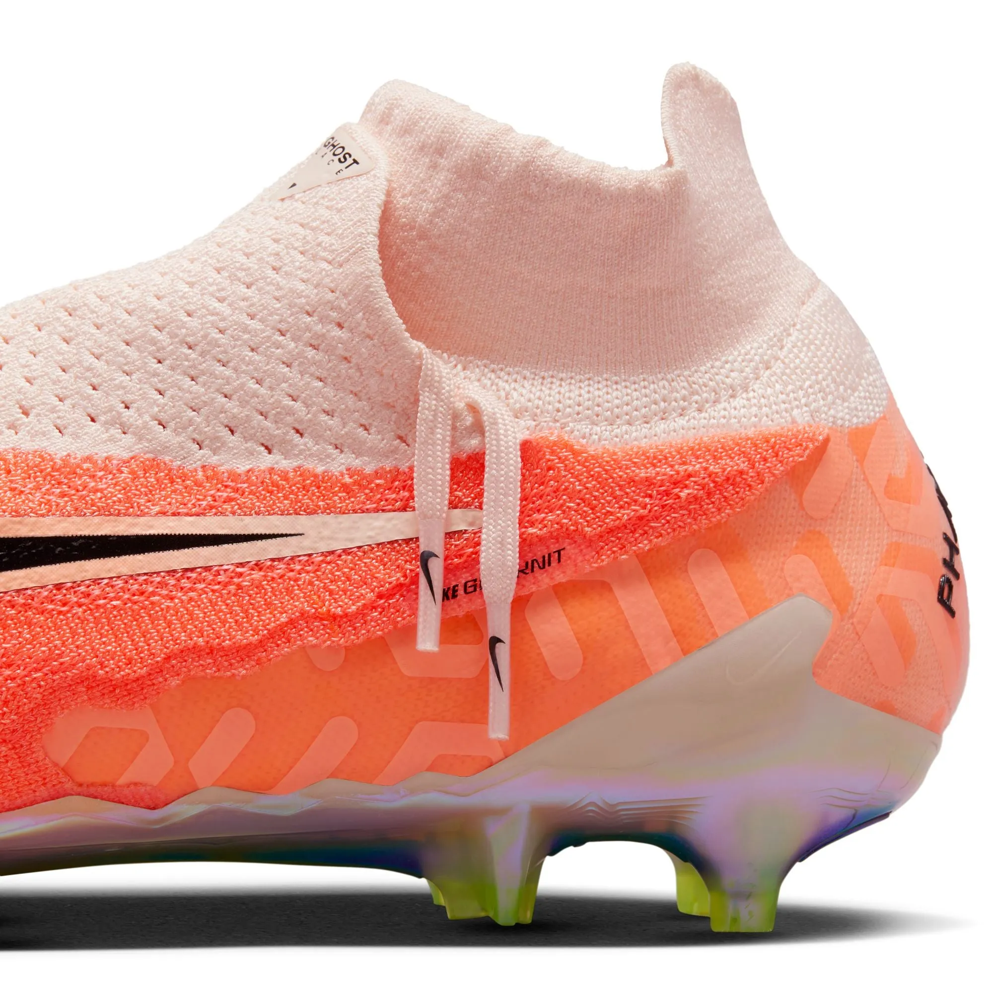 Nike Phantom GX Elite DF FG Firm Ground Soccer Cleat - Guava Ice/Black