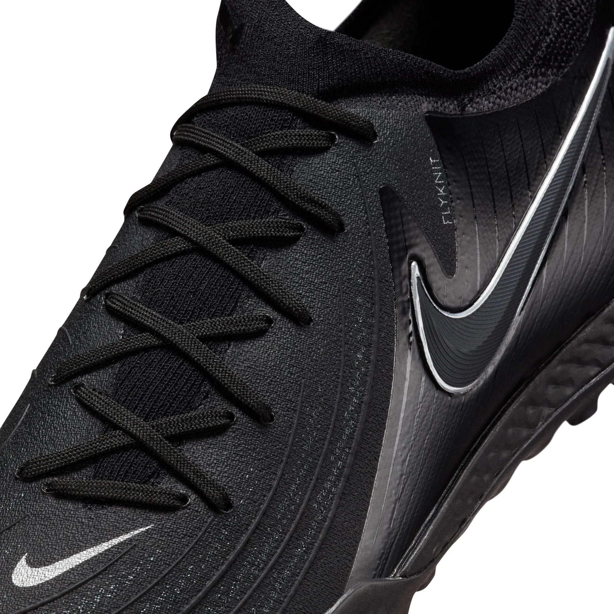 Nike Phantom GX II Pro Turf Soccer Cleats - Black/Black