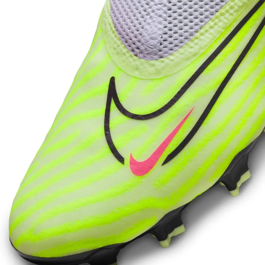 Nike Phantom GX Pro Dynamic Fit FG - BARELY VOLT/GRIDIRON-BARELY GRAPE