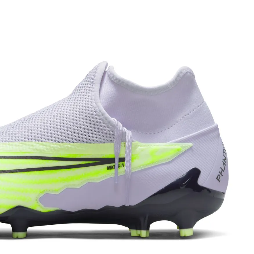 Nike Phantom GX Pro Dynamic Fit FG - BARELY VOLT/GRIDIRON-BARELY GRAPE