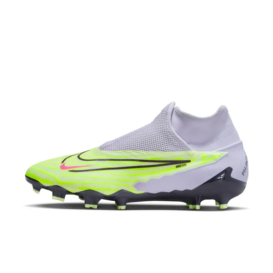 Nike Phantom GX Pro Dynamic Fit FG - BARELY VOLT/GRIDIRON-BARELY GRAPE