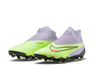 Nike Phantom GX Pro Dynamic Fit FG - BARELY VOLT/GRIDIRON-BARELY GRAPE