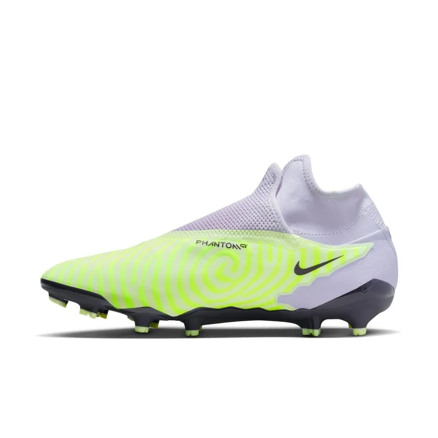 Nike Phantom GX Pro Dynamic Fit FG - BARELY VOLT/GRIDIRON-BARELY GRAPE