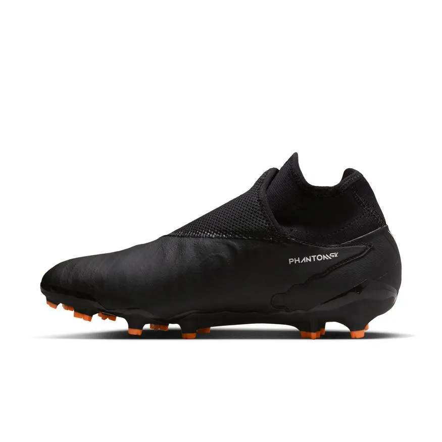 Nike Phantom GX Pro Dynamic Fit FG Firm Ground Soccer Cleats - Black/White/Gray/Orange