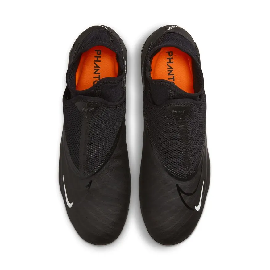 Nike Phantom GX Pro Dynamic Fit FG Firm Ground Soccer Cleats - Black/White/Gray/Orange