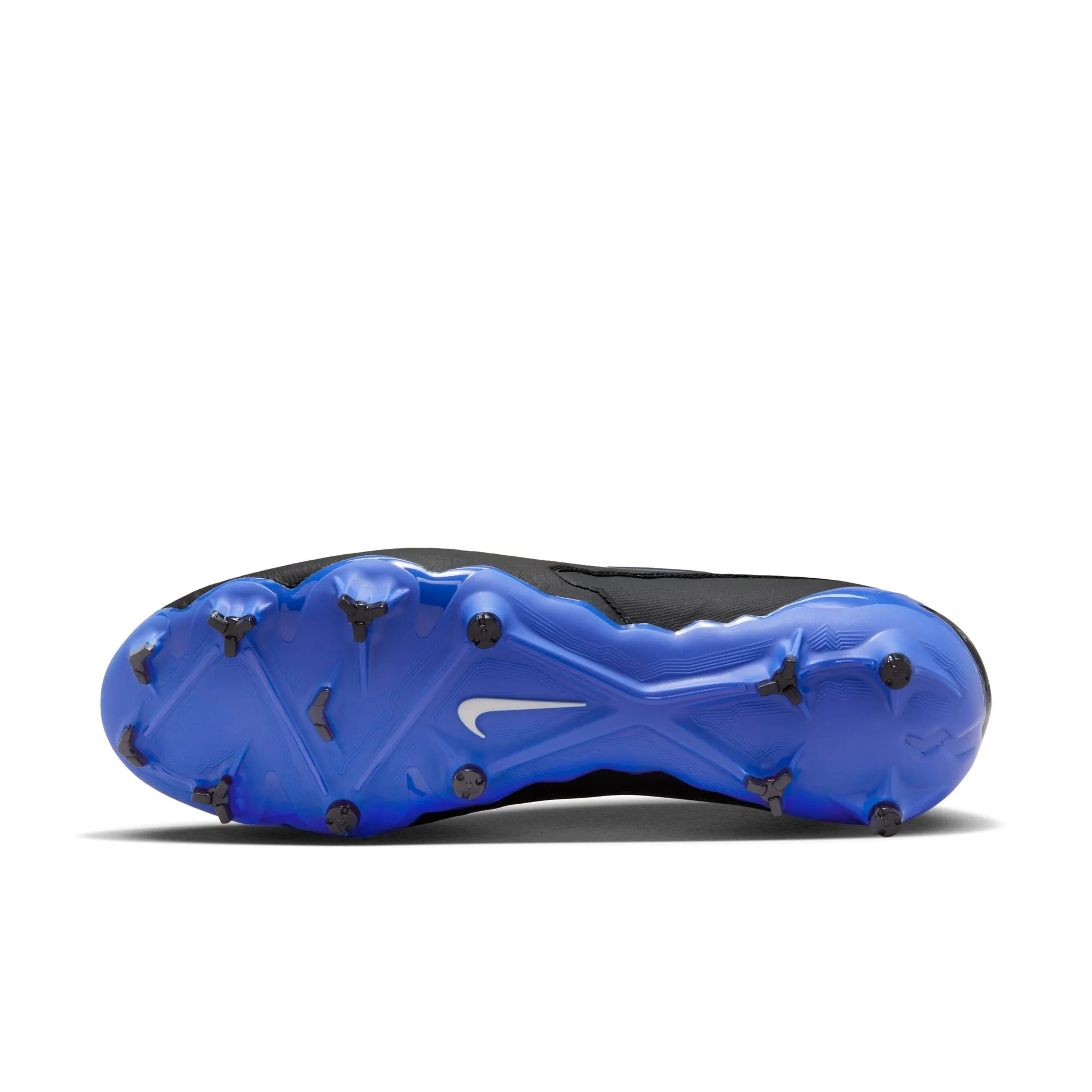 Nike Phantom GX Pro FG Firm Ground Soccer Cleats - Black/Chrome/Hyper Royal