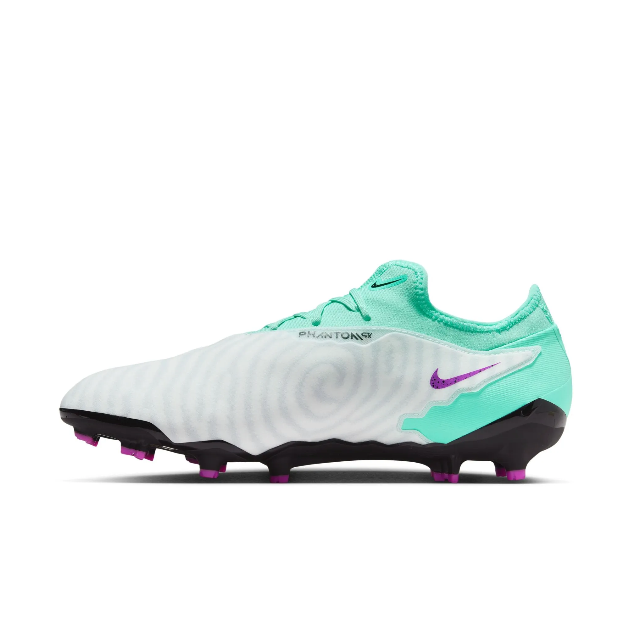 Nike Phantom GX Pro FG Firm Ground Soccer Cleats - Hyper Turquoise/Black/Fuchsia Dream/White