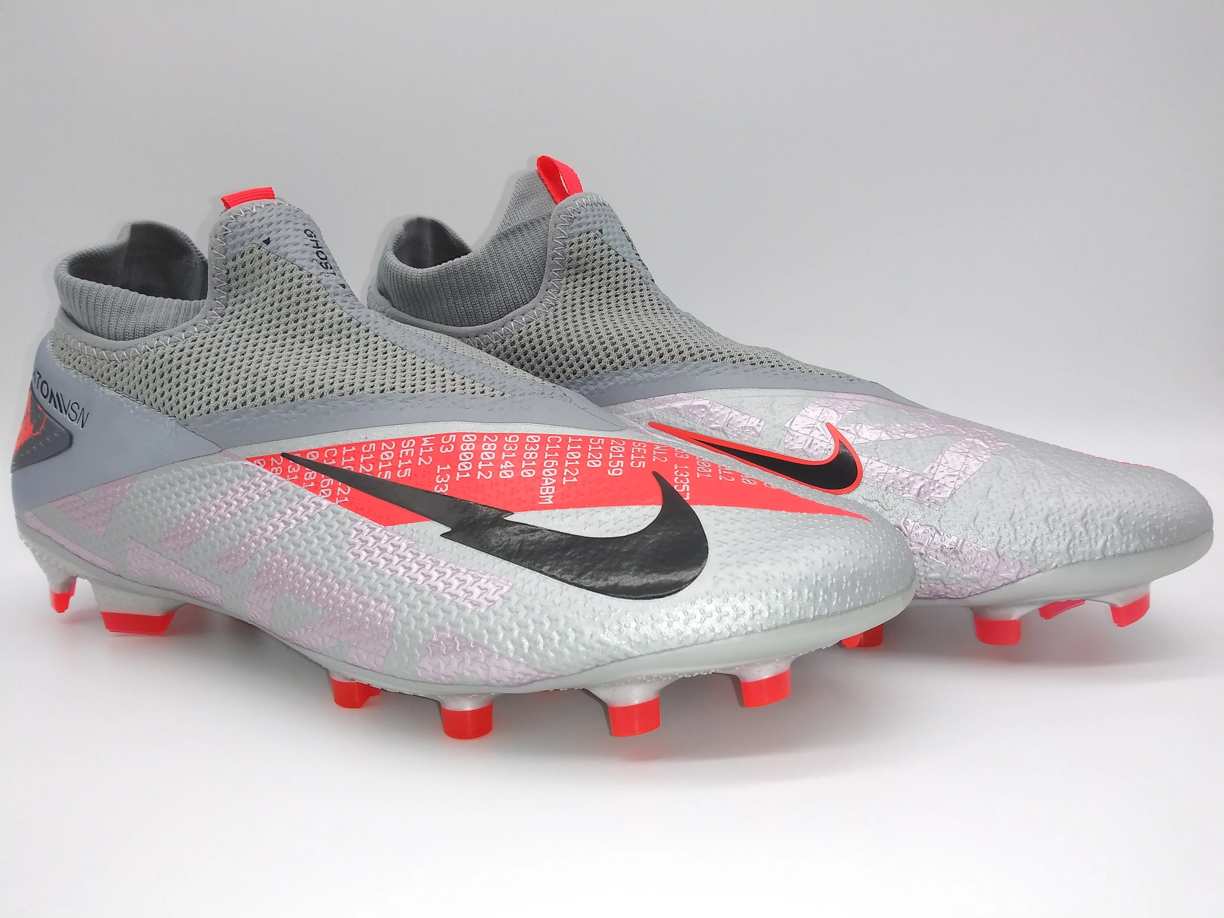 Nike Phantom VSN 2 PRO DF FG Gray Pink