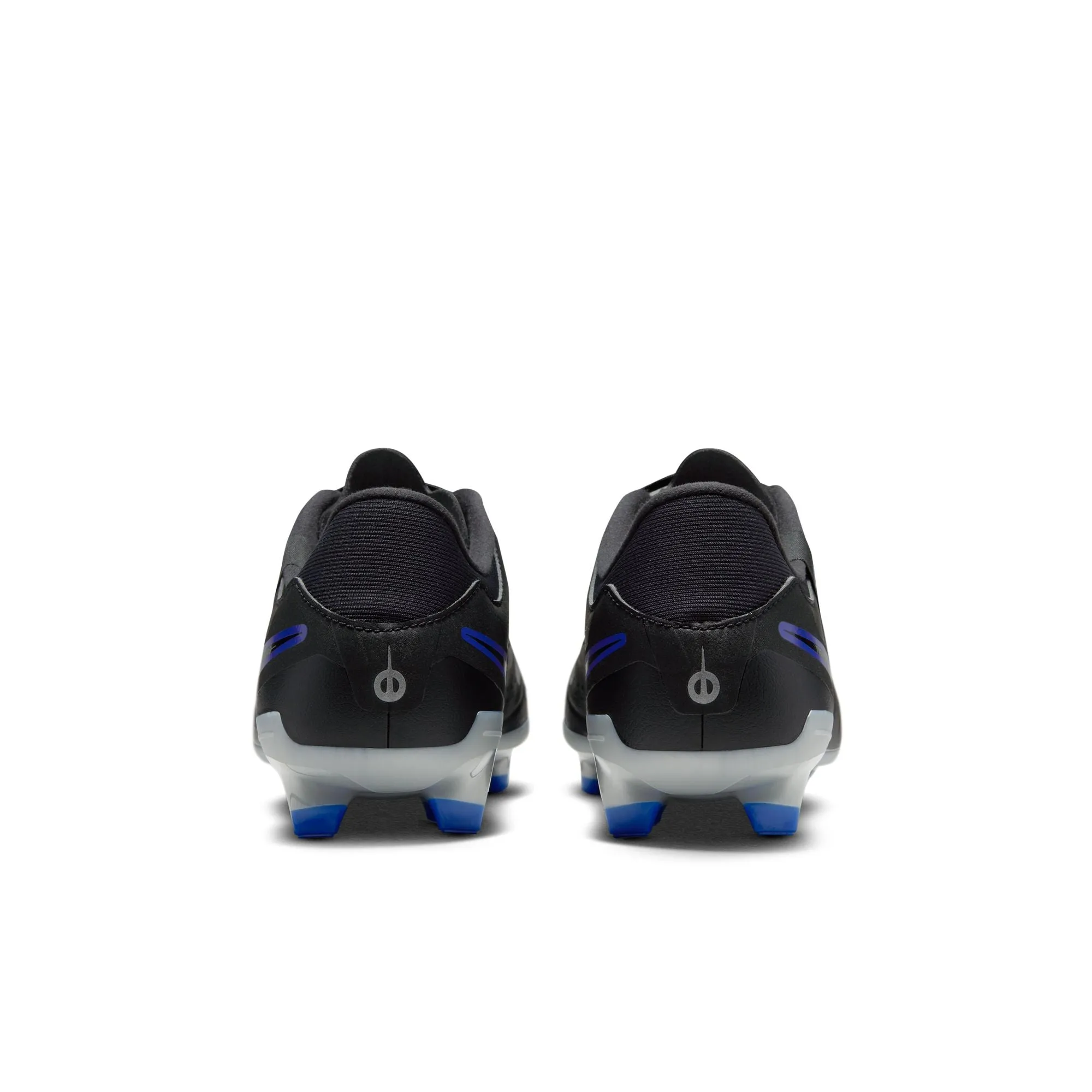 Nike Tiempo Legend 10 Academy FG/MG Soccer Cleat - Black/Chrome/Hyper Royal