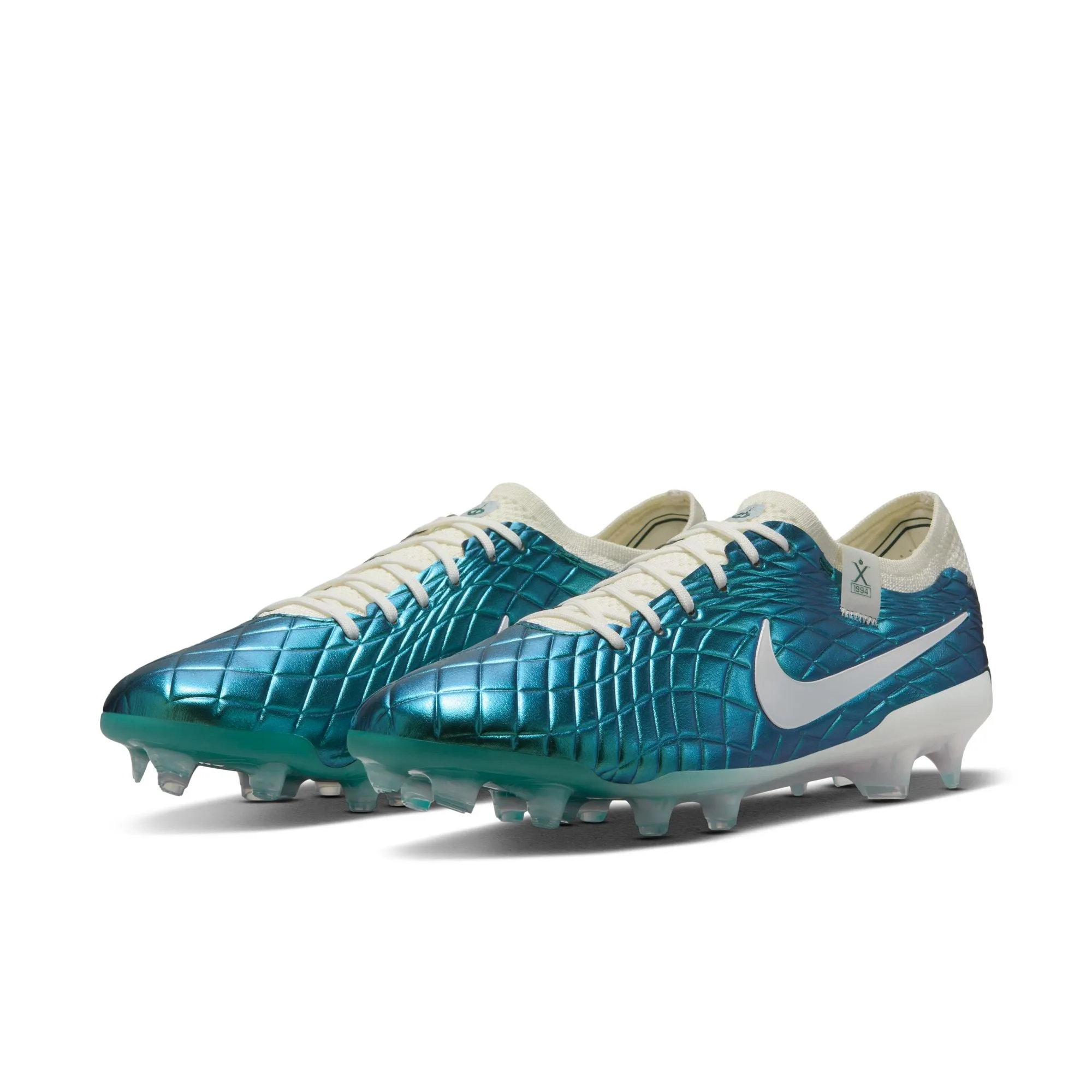 Nike Tiempo Legend 10 Elite FG 30 Year Firm Ground Soccer Cleat - Dark Atomic Teal/Sail